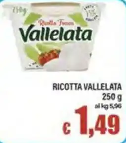 Top Supermercati Ricotta Vallelata offerta