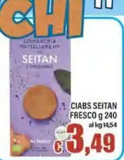 Top Supermercati Ciabs Seitan offerta