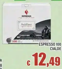 Top Supermercati Espresso Sublime cialde offerta