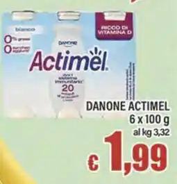 Top Supermercati Danone Actimel offerta