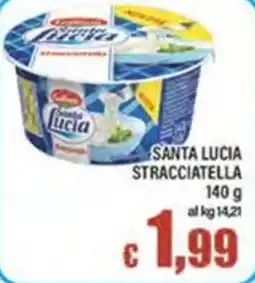 Top Supermercati Santa Lucia stracciatella offerta