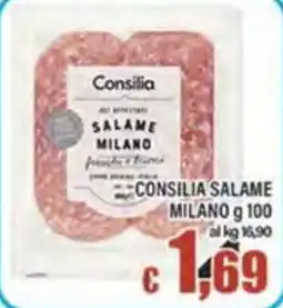 Top Supermercati Consilia salame milano offerta