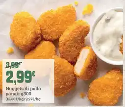 Banco Fresco Nuggets di pollo panati offerta
