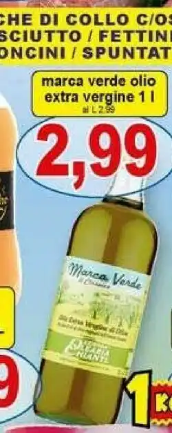 Pewex Olio extravergine di oliva offerta