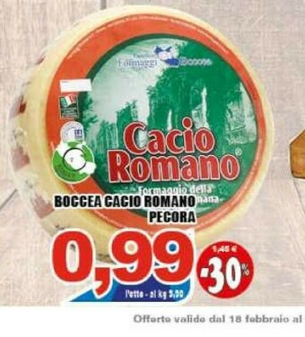 Sacoph Formaggio offerta