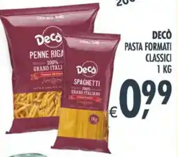 Decò Local Decò pasta formati classici offerta