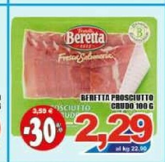Sacoph Prosciutto crudo offerta