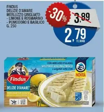Sigma Merluzzo grigliato in salsa al pomodoro e basilico offerta