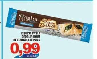 Sacoph Pasta sfoglia offerta