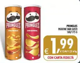 Decò Local Pringles patatine vari gusti offerta