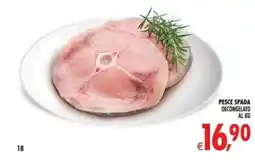 Decò Local Pesce spada decongelato offerta