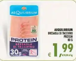 Decò Local Aequilibrium bresaola di tacchino protein offerta