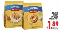Decò Local Biscotti Balocco offerta