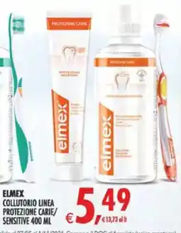 Decò Local Elmex collutorio linea protezione carie/sensitive offerta