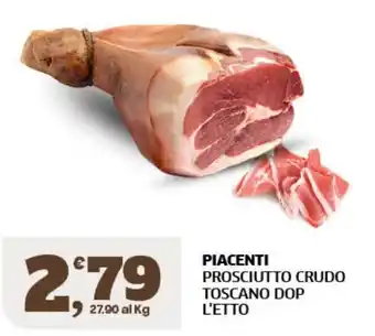Piacenti Prosciutto Crudo Toscano DOP