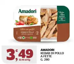 Il Punto Sigma Amadori kebab di pollo offerta