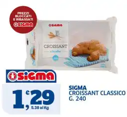 Il Punto Sigma Sigma croissant classico offerta