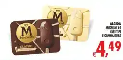 Decò Local Algida Magnum classic offerta