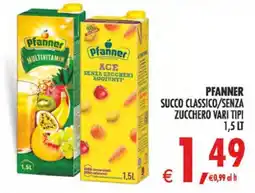 Deco Superstore Pfanner succo classico/senza zucchero vari tipi offerta