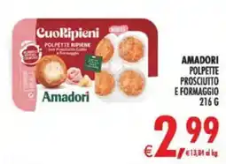 Decò Local Amadori polpette ripiene offerta