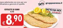 Decò Local Cotolette di suino offerta