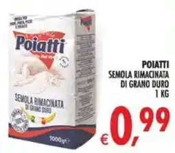 Decò Local Poiatti semola rimacinata di grano duro offerta