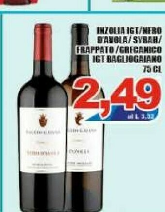Sacoph Vino offerta
