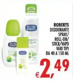 Decò Local Deodorante Roberts offerta