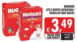 Decò Local Huggies Little Movers offerta