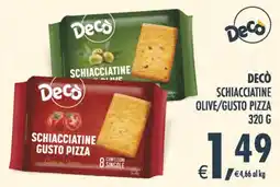 Deco Superstore Decò Schiacciatine Gusto Pizza offerta