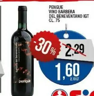 Pengue vino barbera del beneventano igt
