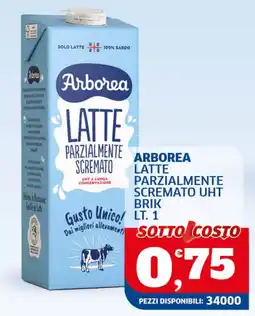 Il Punto Sigma Arborea latte parzialmente scremato offerta