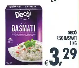 Deco Superstore Decò riso basmati offerta