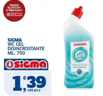 Sigma WC Gel disincrostante