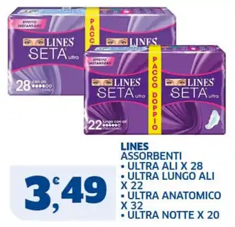 Lines assorbenti