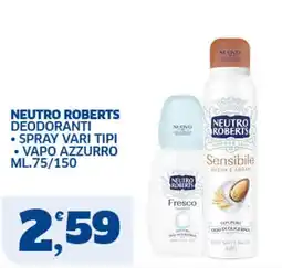 Il Punto Sigma Neutro Roberts deodoranti offerta