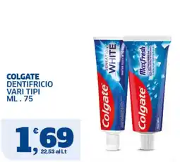 Il Punto Sigma Colgate dentifricio vari tipi offerta