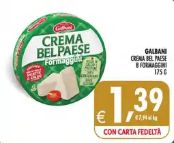 Deco Superstore Galbani Crema Bel Paese Formaggini offerta