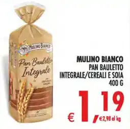 Deco Superstore Mulino Bianco Pan Bauletto Integrale offerta