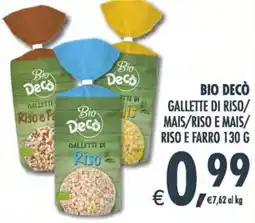 Deco Superstore Bio Decò Gallette di Riso offerta