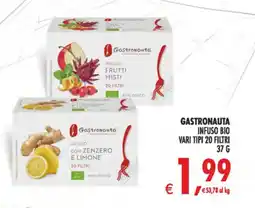 Deco Superstore Gastronauta Infuso Bio Vari Tipi offerta
