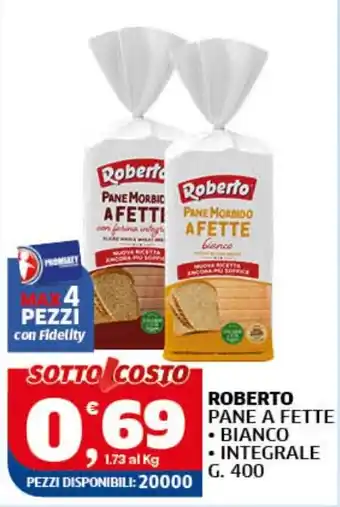 Roberto Pane a fette