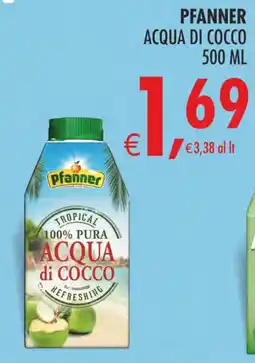 Deco Superstore Pfanner acqua di cocco offerta