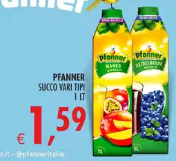 Deco Superstore Pfanner succo vari tipi offerta