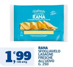 Il Punto Sigma Rana sfogliavelo lasagne fresche all'uovo offerta