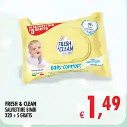 Deco Superstore Fresh & Clean salviettine bimbi offerta