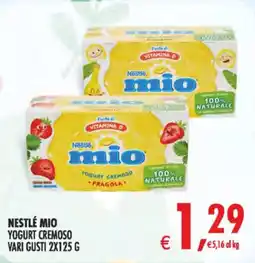 Deco Superstore Nestlé mio yogurt cremoso offerta