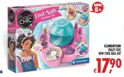 Deco Superstore Clementoni Crazy Chic New Cool Nail Art offerta
