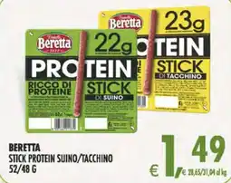 Deco Superstore Beretta stick protein suino/tacchino offerta