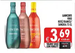 Deco Superstore Lancers vino rosé/bianco/sangria offerta
